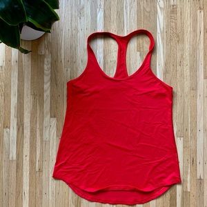 Lululemon red luxtreme tank top.